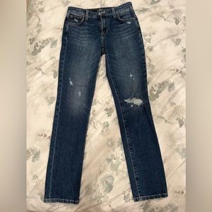 Joe’s boyfriend slim ankle jeans, size 24